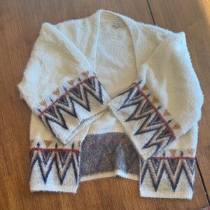 Baciano Cream Western Shawl
